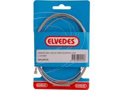Elvedes 6412RVS Гладкий Задний Тормоз Внутренний Трос 2.25m &Oslash;1.5mm