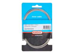Elvedes 6412RVS-Slick ブレーキ インナー ケーブル &Oslash;1.5mm 2250mm イノックス - シルバー