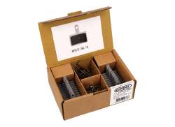 Elvedes 6854T Pastiglia Freno A Disco Sets Organic - Argento (10)