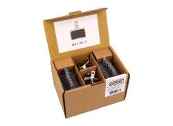 Elvedes 6854T Plăcuță De Fr&acirc;nă Cu Disc Seturi Organic - Argintiu (25)