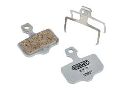 Elvedes 6890T Disc Brake Pad Sets Organic - Silver (10)