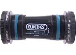 Elvedes 바텀 브라켓 어댑터 BSA 24mm Shimano - 블랙