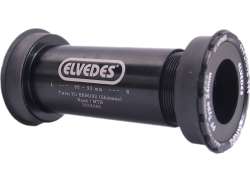 Elvedes 바텀 브라켓 어댑터 TwistFit BB82/92 Shimano - 블랙