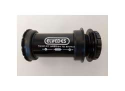 Elvedes Bottom Bracket Adapter TF BR30/24 -> Shimano - Black