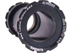 Elvedes Bottom Bracket Adapter TwistFit PF30/BB386/392 - Bl