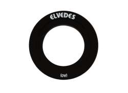 Elvedes Bottom Bracket Bearing Cover Shimano Trek - Black