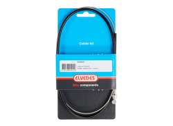 Elvedes Brake Cable Set 540/900mm Inox - Silver