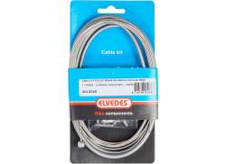 Elvedes Brake Cable Set Rear Inox Nexus - Silver