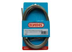 Elvedes Brake Cable Set Rear Nexus 6285 - Silver