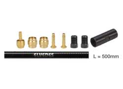 Elvedes Brake Hose Extension Kit 500mm For. Hayes - Black