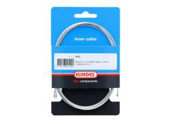 Elvedes Bremsekabel Indvendig 2250mm &Oslash;1.5mm V-Nippel Galvaniseret - S&oslash;lv