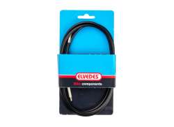 Elvedes ブレーキ ケーブル セット ユニバーサル イノックス - ブラック