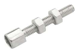 Elvedes Cable Adjuster Bolt M6 Steel - Silver (1)