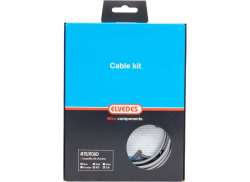 Elvedes Cable De Cambio Kit ATB/Race Universal - Plata