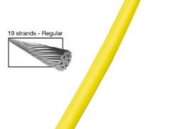 Elvedes Cable De Cambio Kit Inox - Amarillo