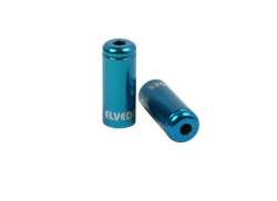 Elvedes Cable Ferrule &#216;5mm Aluminum - Blue (10)
