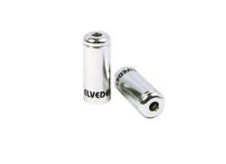 Elvedes Cable Ferrule &#216;5mm Aluminum - Silver (10)