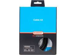 Elvedes Cablu De Fr&acirc;nă Set ATB/Race Universal - Negru