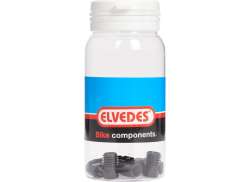 Elvedes Compression Nut M9 x 1.25 Universal Inox - Black (1)