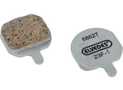 Elvedes Disc Brake Pad Set 6862T - Silver