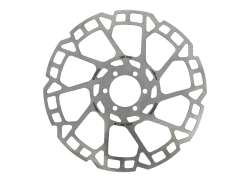 Elvedes Disco De Freno 6-Orificio Ø180mm 2.0mm - Plata