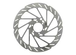 Elvedes Disco Freno 6-Foro &Oslash;180mm 1.8mm incl. Magnete -Argento