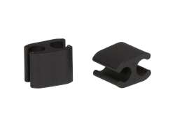 Elvedes Duo Cable Clip &#216;5.0 / 5.0mm - Black (1)