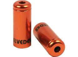 Elvedes Embout De C&acirc;ble 4.2mm - Orange (1)