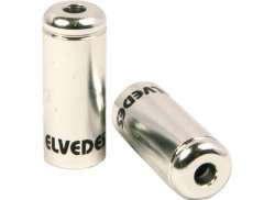 Elvedes Embout De C&acirc;ble 5mm - Argent (1)