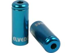 Elvedes Embout De C&acirc;ble 5mm - Bleu (1)