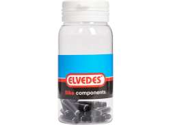Elvedes Extension Écrous De Rayon 4.3mm Plastique - Noir