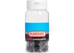 Elvedes Extension Écrous De Rayon 5.0mm Plastique - Noir