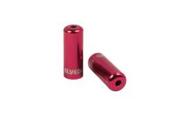 Elvedes Ferrula Cavo &Oslash;4.2mm Alluminio - Rosso (10)