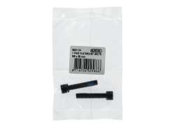 Elvedes Flatmount Bolte S&aelig;t M5 x 28mm - Sort