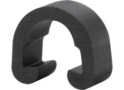 Elvedes Frame Clamp Brake Hose PVC - Black (1)