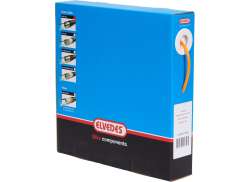 Elvedes Frein Enveloppe Ext&eacute;rieure &Oslash;5mm 30m T&eacute;flon Neon Orange