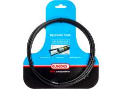 Elvedes Hydraulic Brake Hose Front And Rear Black