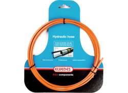 Elvedes Hydraulique Flexible De Frein &Oslash;5mm 3 M&egrave;tre - Orange