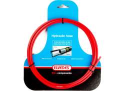 Elvedes Hydraulique Flexible De Frein &Oslash;5mm 3 M&egrave;tre - Rouge