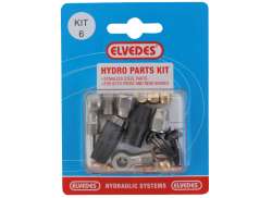 Elvedes Hydro 6 Componenti set Per Idraulico Freni