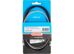 Elvedes Juego De Cables De Freno Delantero + Hex 6268 Spec Inox