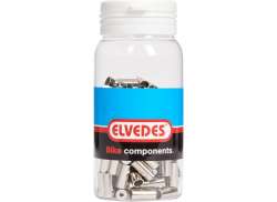 Elvedes ケーブル フェルール 4.3mm -&gt; 5.7mm - シルバー (150)