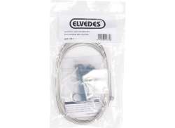 Elvedes ケーブル スプリッター 1 -> 2 ケーブル ユニバーサル - ブラック