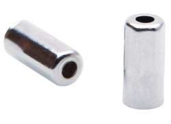 Elvedes Manșon Cablu 5mm Împingere Fit Alamă - Argintiu (1)