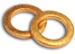 Elvedes O-Ring aus Kupfer f&#252;r Hydraulische Bremssysteme (1)