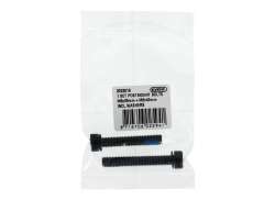 Elvedes Post Mount Bultar M6x35mm/M6x40mm Inklusive. Ring - Svart