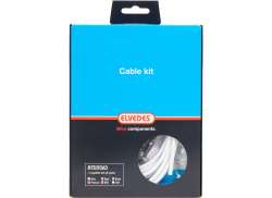 Elvedes ProLine Set Cabluri De Fr&acirc;nă Universal - Alb