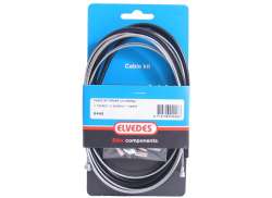 Elvedes Set Cabluri De Fr&acirc;nă Universal 1700mm/2250mm - Negru