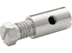 Elvedes Șurub Clemă De Cablu M8 x 15mm Alamă - Argintiu (1)