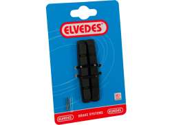 Elvedes Тормозная Колодка V-Тормоз 72mm - Черный